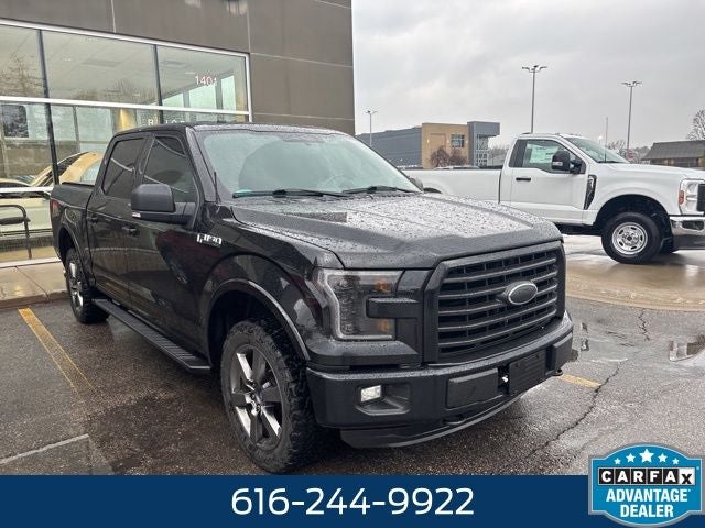 2016 Ford F-150 XLT 5.0 Liter V8 SuperCrew 4WD