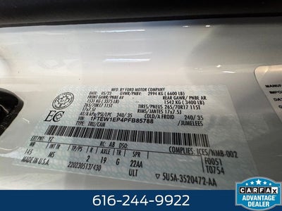 2023 Ford F-150 XLT 2.7 Liter V6 EcoBoost SuperCrew 4WD