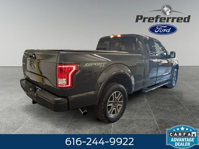 2016 Ford F-150 XLT 2.7 Liter V6 EcoBoost Super Cab 4WD