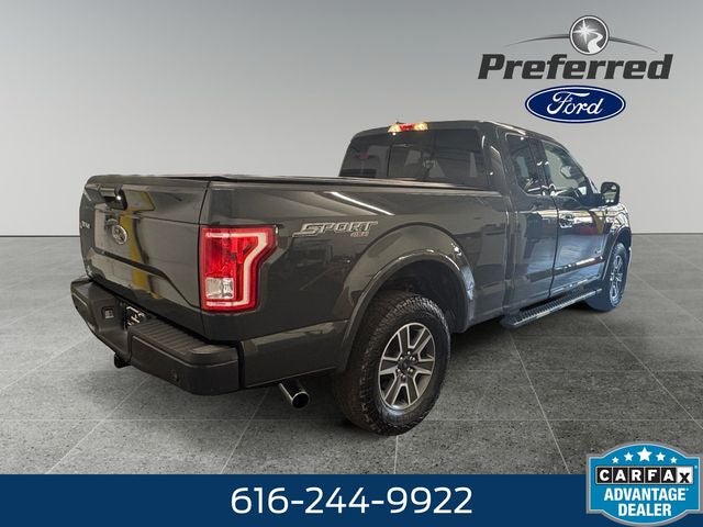2016 Ford F-150 XLT 2.7 Liter V6 EcoBoost Super Cab 4WD