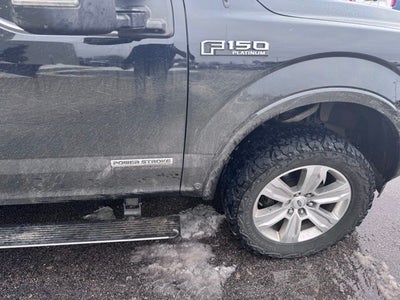 2018 Ford F-150 Platinum 3.0 Liter V6 Power Stroke Turbo Diesel SuperCrew 4