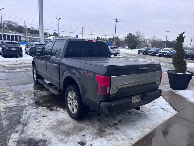 2018 Ford F-150 Platinum 3.0 Liter V6 Power Stroke Turbo Diesel SuperCrew 4