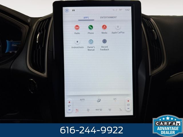2022 Ford Edge SEL 2.0 Liter EcoBoost AWD Leather Seating