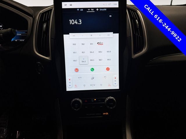 2022 Ford Edge SEL 2.0 Liter EcoBoost Turbocharged AWD Leather Seatin