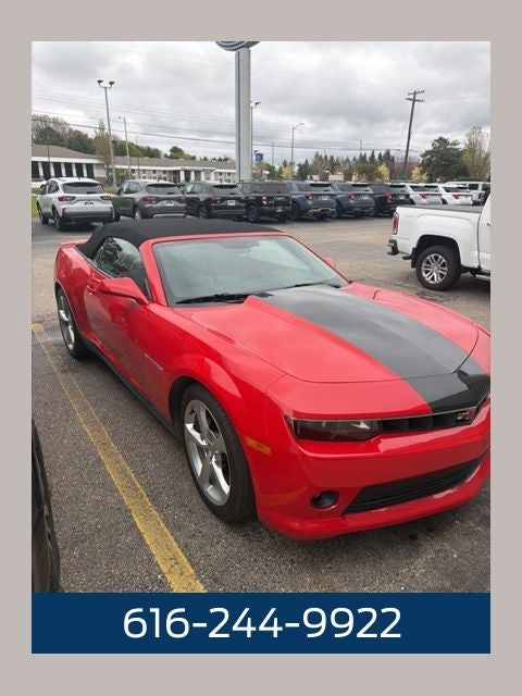 2015 Chevrolet Camaro 2LT 3.6 Liter V6 2D Convertible Automaic