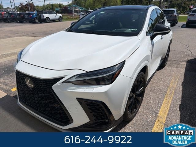 2022 Lexus NX 350 F SPORT Handling 2.4 Liter AWD