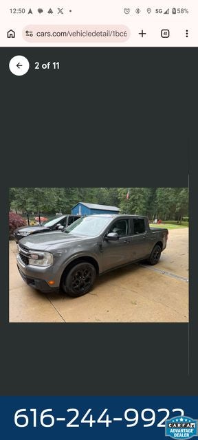 2022 Ford Maverick XLT 2.0 Liter EcoBoost Turbocharged AWD