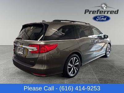 2018 Honda Odyssey Elite 3.5 Liter V6 8 Passenger 3rd Row Seating
