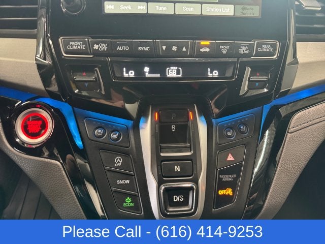 2018 Honda Odyssey Elite 3.5 Liter V6 8 Passenger 3rd Row Seating