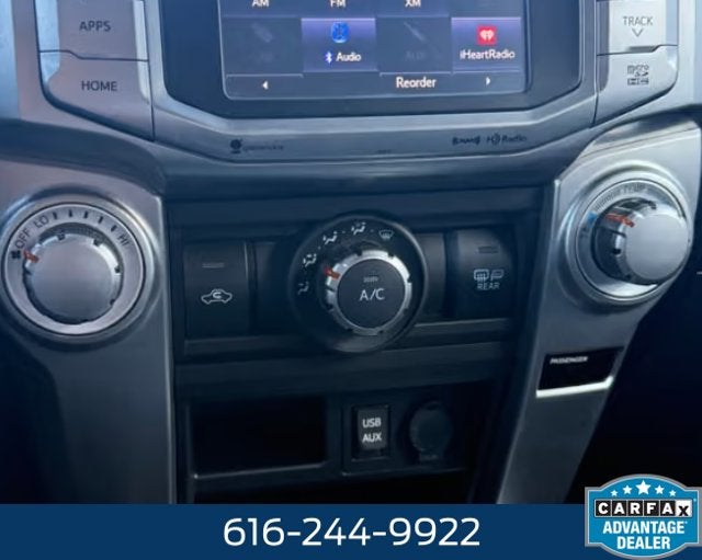 2018 Toyota 4Runner SR5 Premium 4.0 Liter V6 4WD