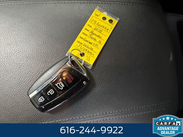 2018 Hyundai Santa Fe Limited Ultimate 3.3 Liter V6 AWD