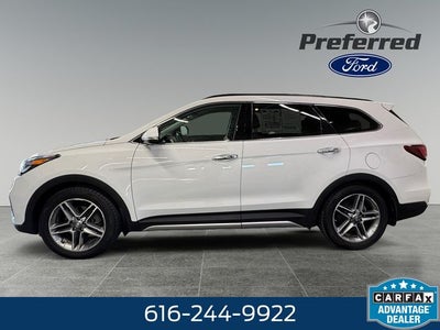 2018 Hyundai Santa Fe Limited Ultimate 3.3 Liter V6 AWD