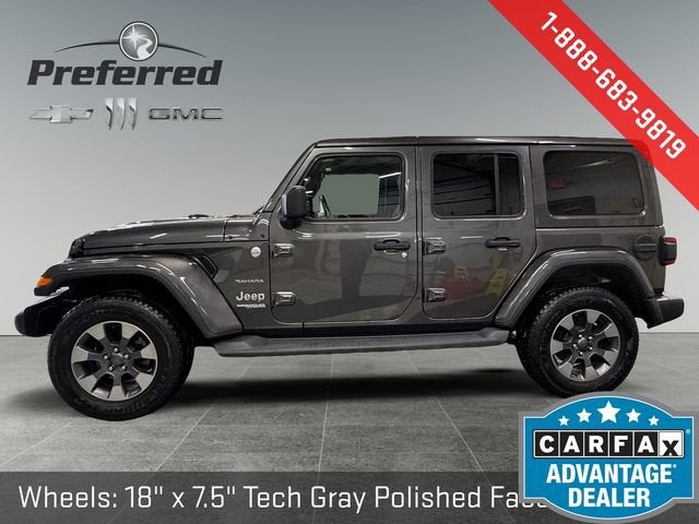 2019 Jeep Wrangler Unlimited Sahara 4x4