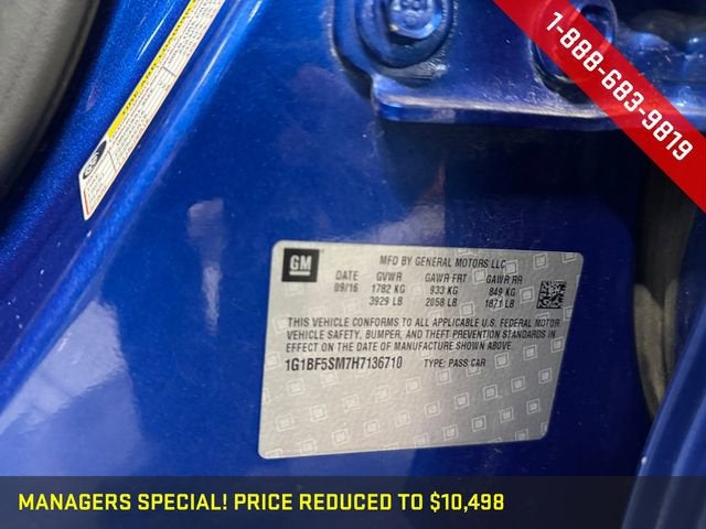 2017 Chevrolet Cruze Premier