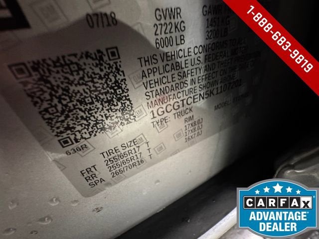 2019 Chevrolet Colorado 4WD LT