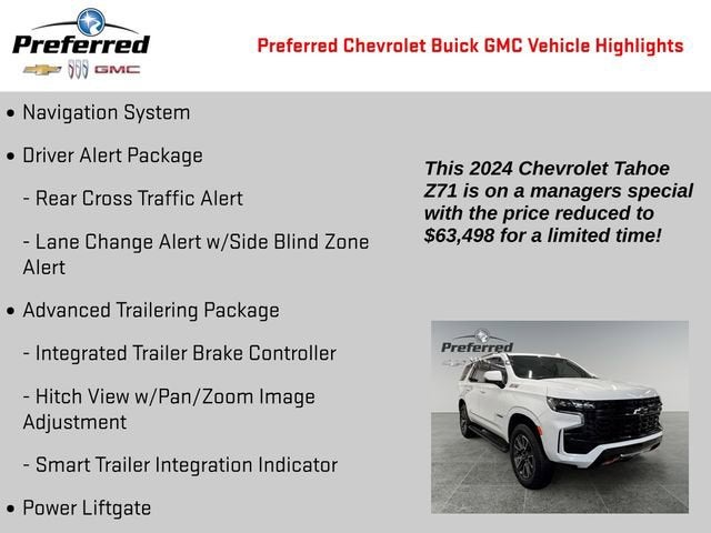 2024 Chevrolet Tahoe Z71