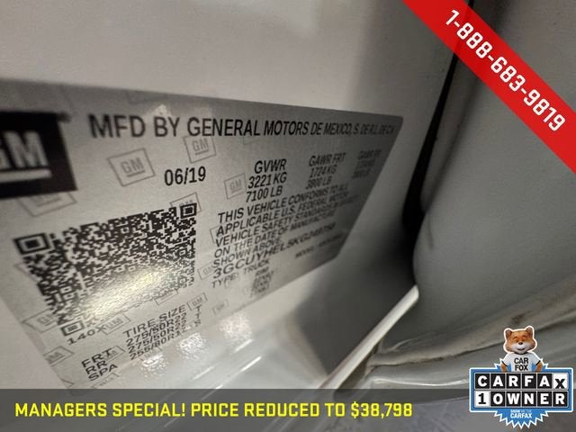 2019 Chevrolet Silverado 1500 High Country