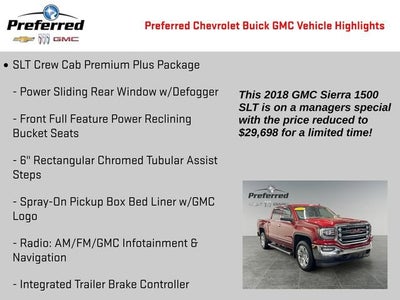 2018 GMC Sierra 1500 SLT
