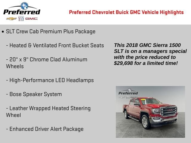 2018 GMC Sierra 1500 SLT