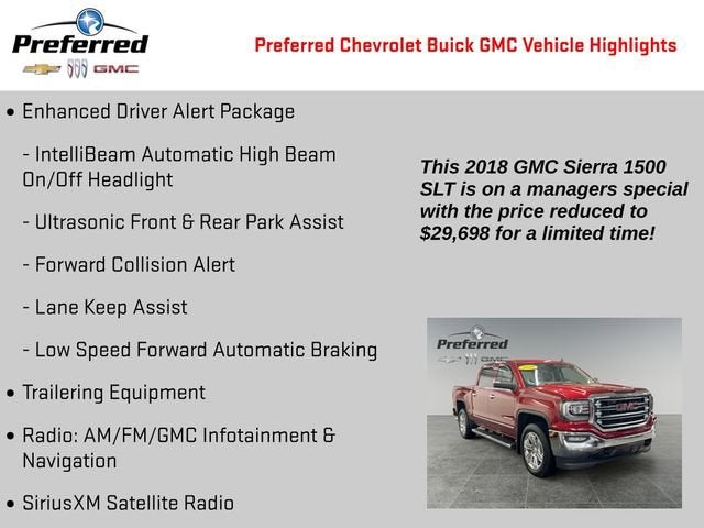 2018 GMC Sierra 1500 SLT