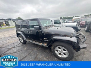 2015 Jeep Wrangler Unlimited Sahara 3.6 Liter V6 4D Automatic 4WD