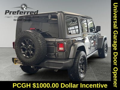 2021 Jeep Wrangler Unlimited Willys 4x4