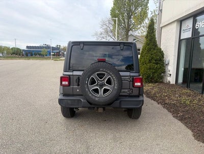 2018 Jeep Wrangler Unlimited Sport S 3.6 Liter V6 4D Automatic 4WD