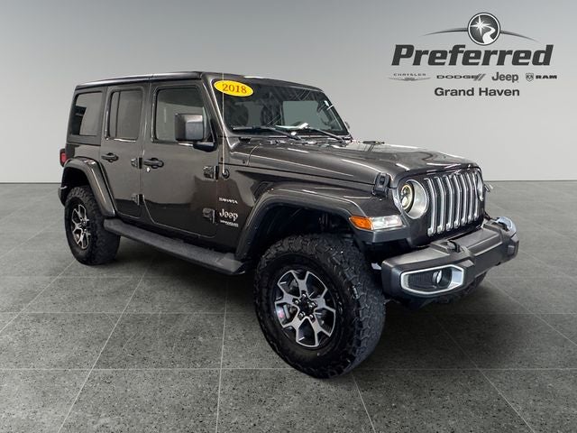 2018 Jeep Wrangler Unlimited Sahara 3.6 Liter V6 4D Automatic 4WD