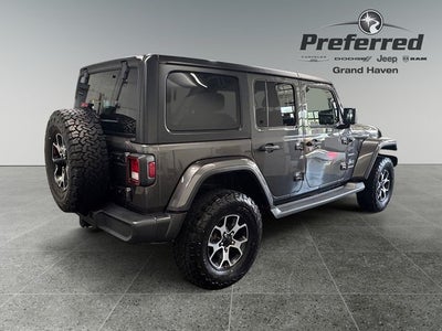 2018 Jeep Wrangler Unlimited Sahara 3.6 Liter V6 4D Automatic 4WD