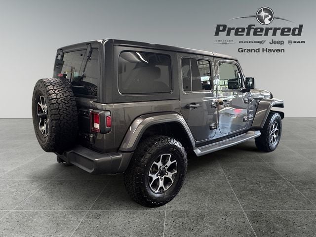 2018 Jeep Wrangler Unlimited Sahara 3.6 Liter V6 4D Automatic 4WD