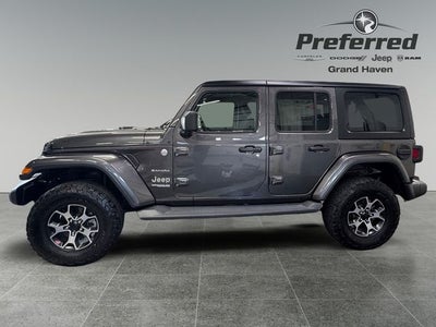 2018 Jeep Wrangler Unlimited Sahara 3.6 Liter V6 4D Automatic 4WD