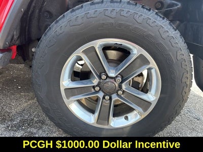 2018 Jeep Wrangler Unlimited Sahara 2.0 Liter 4D Automatic 4WD