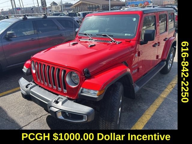 2018 Jeep Wrangler Unlimited Sahara 2.0 Liter 4D Automatic 4WD