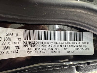 2016 Jeep Cherokee High Altitude