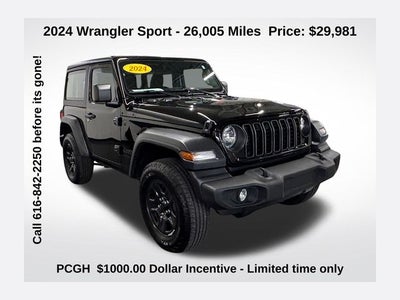 2024 Jeep Wrangler 2-Door Sport 4x4