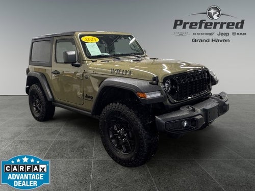 2025 Jeep Wrangler 2-Door Willys 4x4