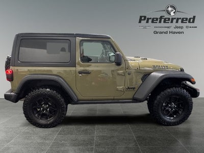 2025 Jeep Wrangler 2-Door Willys 4x4
