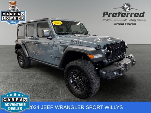 2024 Jeep Wrangler 4-Door Willys 4x4