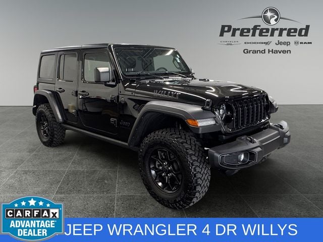 2024 Jeep Wrangler 4-Door Willys 4x4