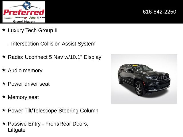 2024 Jeep Grand Cherokee L Limited 4x4