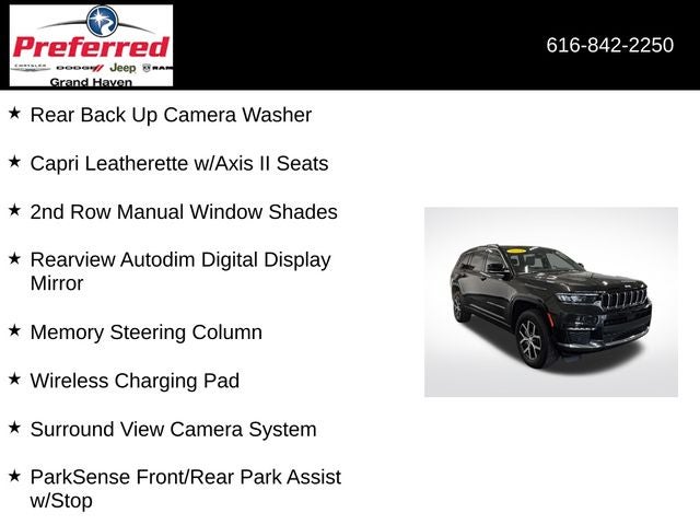 2024 Jeep Grand Cherokee L Limited 4x4