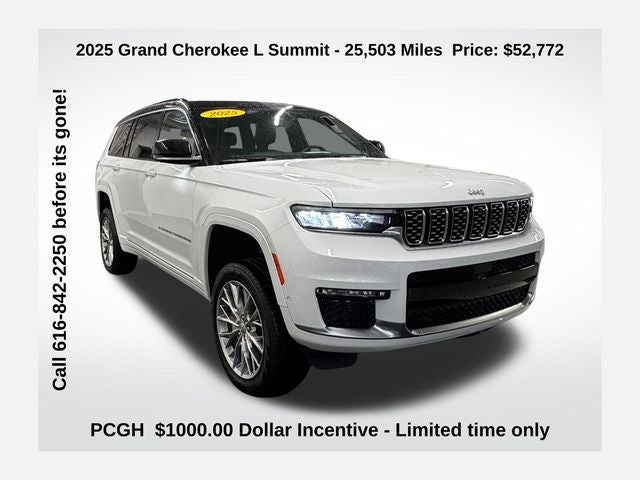 2025 Jeep Grand Cherokee L Summit 4x4