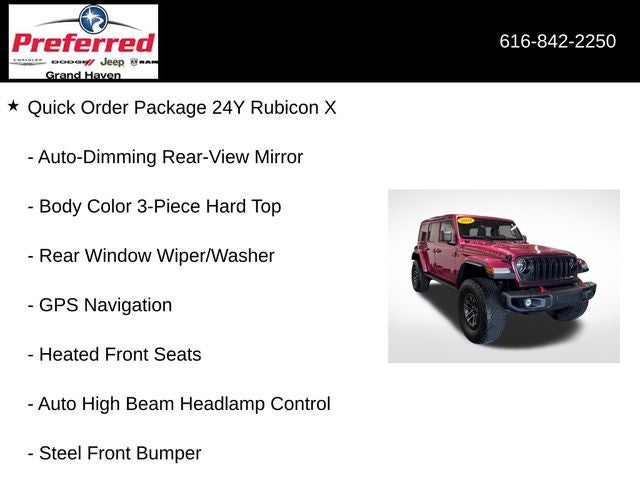 2024 Jeep Wrangler 4-Door Recon 4x4