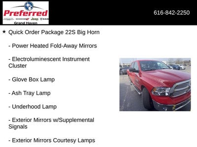 2016 RAM 1500 Big Horn