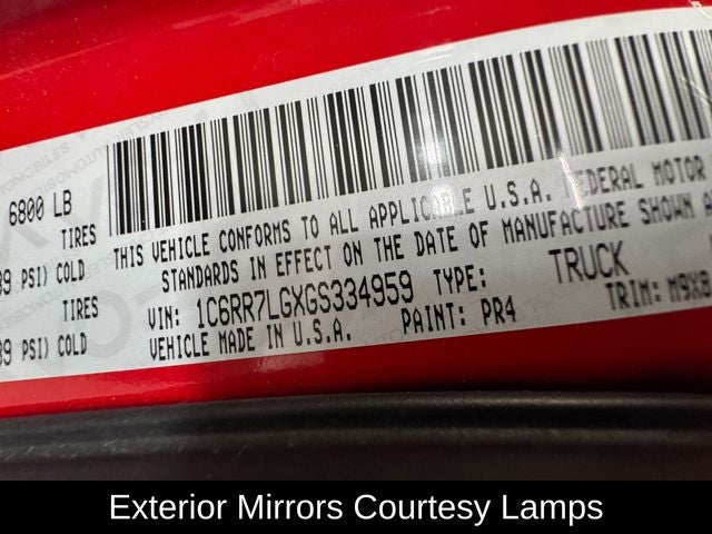 2016 RAM 1500 Big Horn