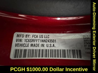 2022 RAM 1500 Big Horn Crew Cab 4x4 5'7' Box