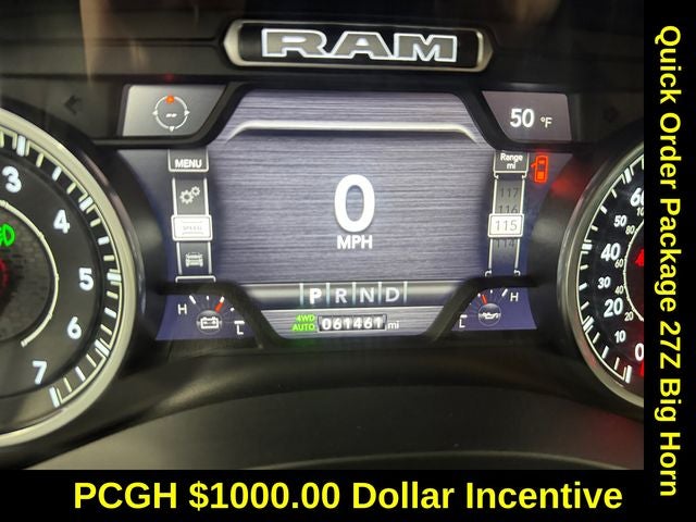 2022 RAM 1500 Big Horn Crew Cab 4x4 5'7' Box