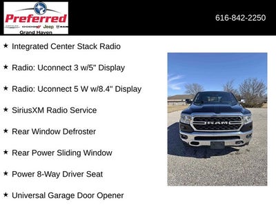 2022 RAM 1500 Big Horn Crew Cab 4x4 5'7' Box