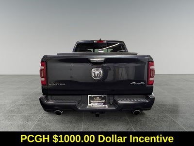 2019 RAM 1500 Limited 5.7 Liter V8 Hemi Crew Cab 4WD