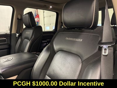 2020 RAM 1500 Laramie 5.7 Liter V8 Hemi Crew Cab 4WD